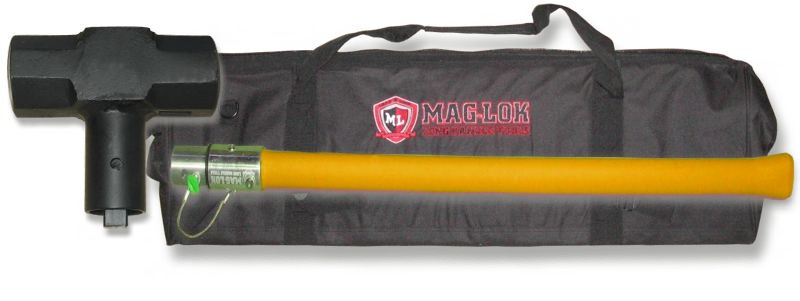 Camper's Mag-Lok LONG-HANDLE Sledge (8 lb) w/ Storage/Carry Bag