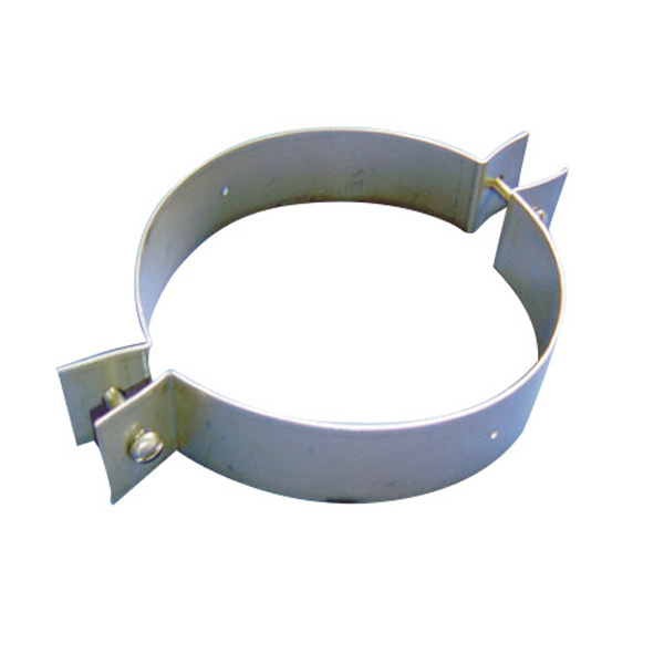 (DS) NUC - 3" Armor Flex, 304L Stainless, Rigid Support Clamp - CL3