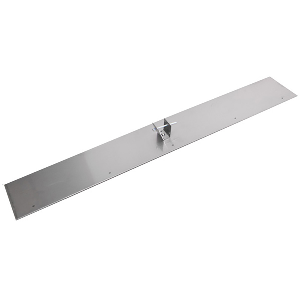 CHJIM25.75 - 25 3/4" X 6 1/8" Stainless Center Handle Damper Plate