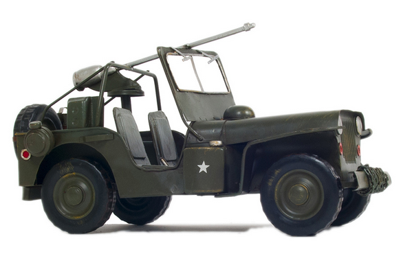 1941 Green Willys MB Overland Model Jeep
