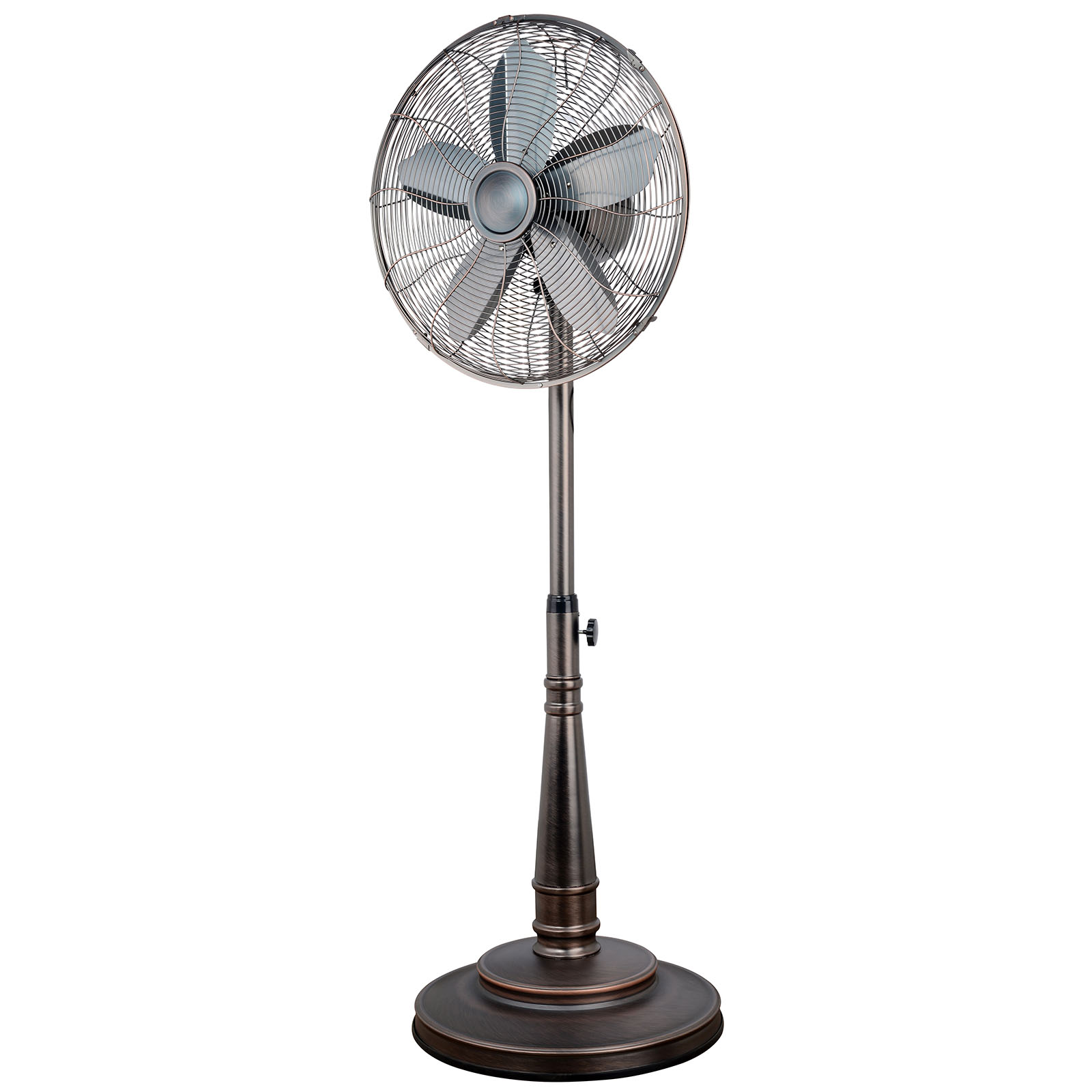 Retro 16 Inch Oscillating Stand Fan With Oil