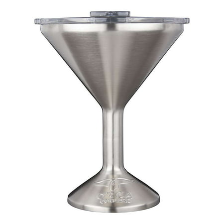 ORCA TINI INSULATED MARTINI GLASS  8OZ. STAINLESS