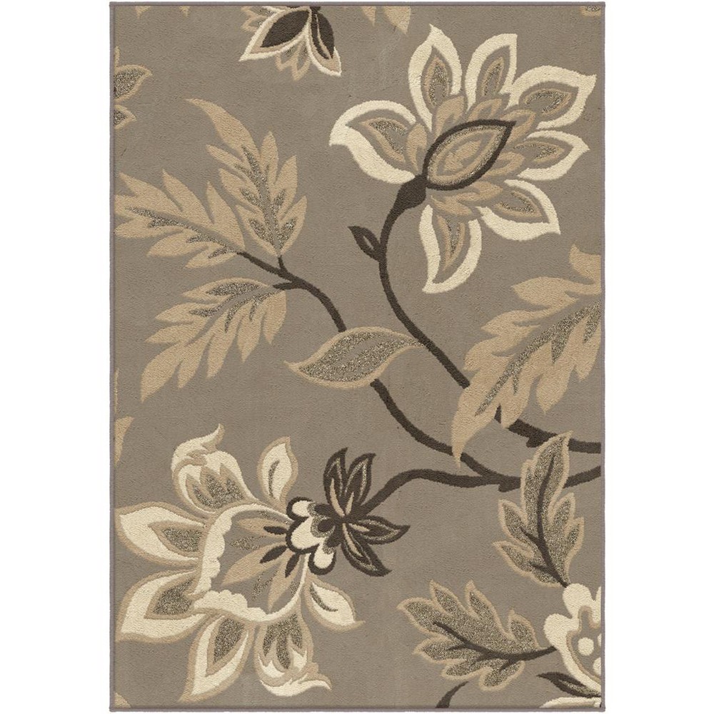 3' 11" x 5' 5" Lily Taupe Orian Rug