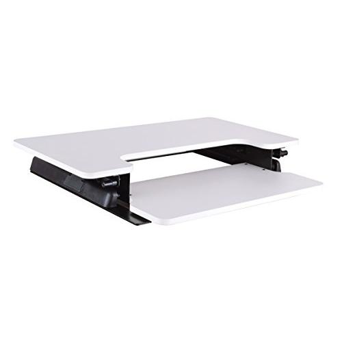 White Desk Riser