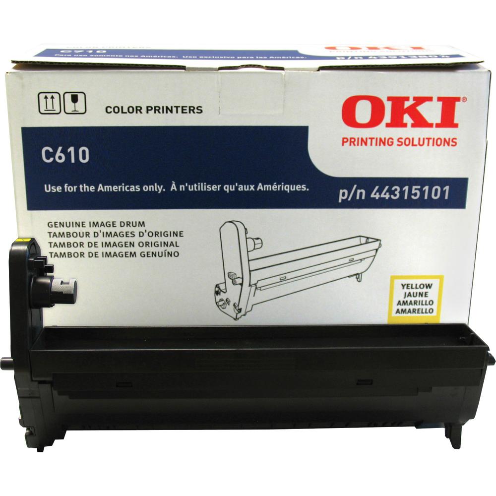 Oki 44315101/02/03/04 Image Drum - LED Print Technology - 20000 Pages - 1 Each