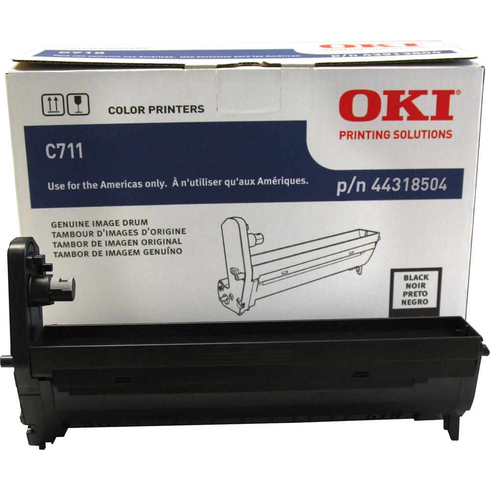Oki 44318501/02/03/04 Image Drum - LED Print Technology - 20000 - 1 Each