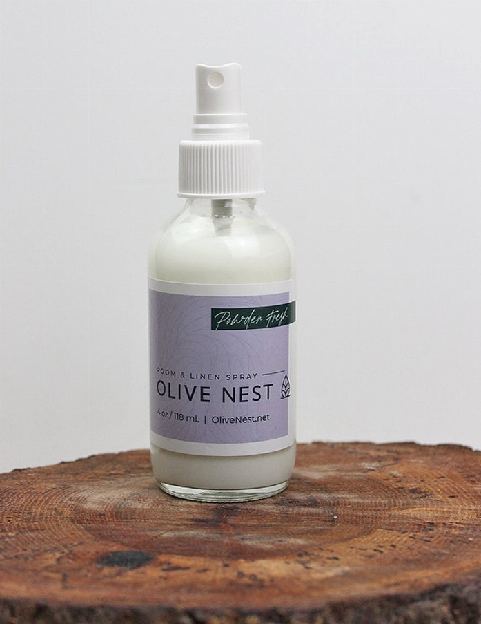 Room and Linen Spray by Olive Nest - Powder Fresh
