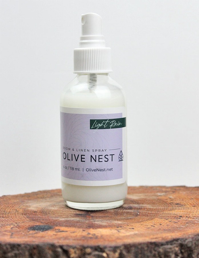 Room and Linen Spray by Olive Nest - Light Rain