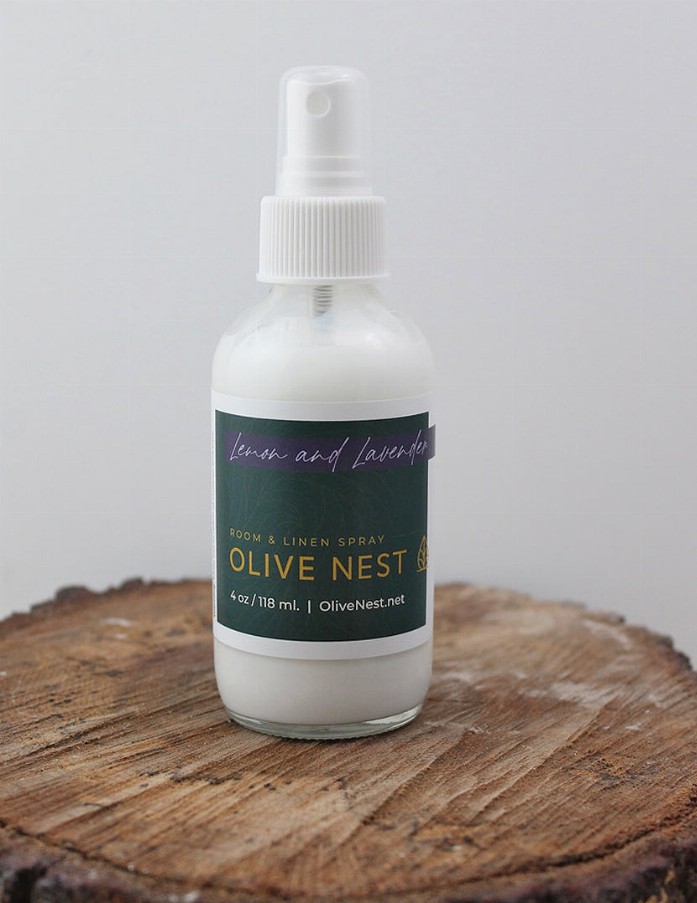 Room and Linen Spray by Olive Nest - Lemon and Lavender
