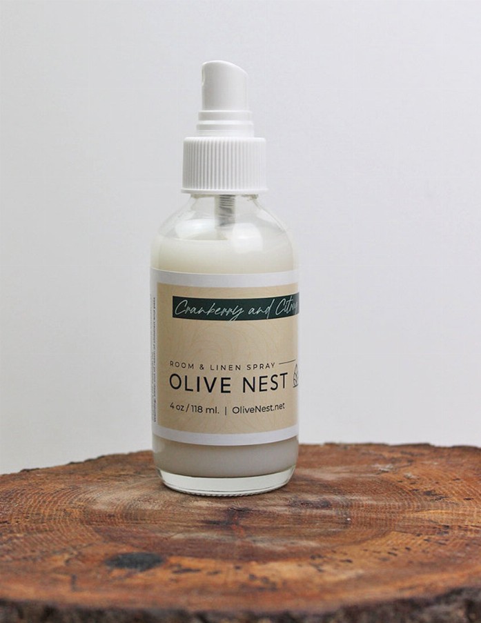 Room and Linen Spray by Olive Nest - Cranberry and Citrus