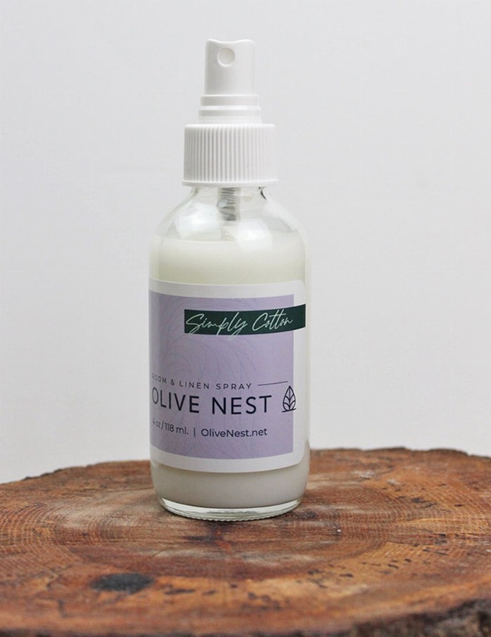 Room and Linen Spray by Olive Nest - Simply Cotton