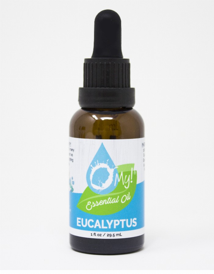 O My! 100% Pure Essential Oils - 1oz Bottle with Graduated DropperEucalyptus