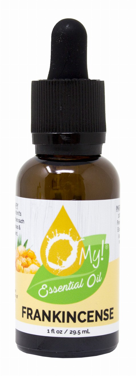 O My! 100% Pure Essential Oils - 1oz Bottle with Graduated DropperFrankincense