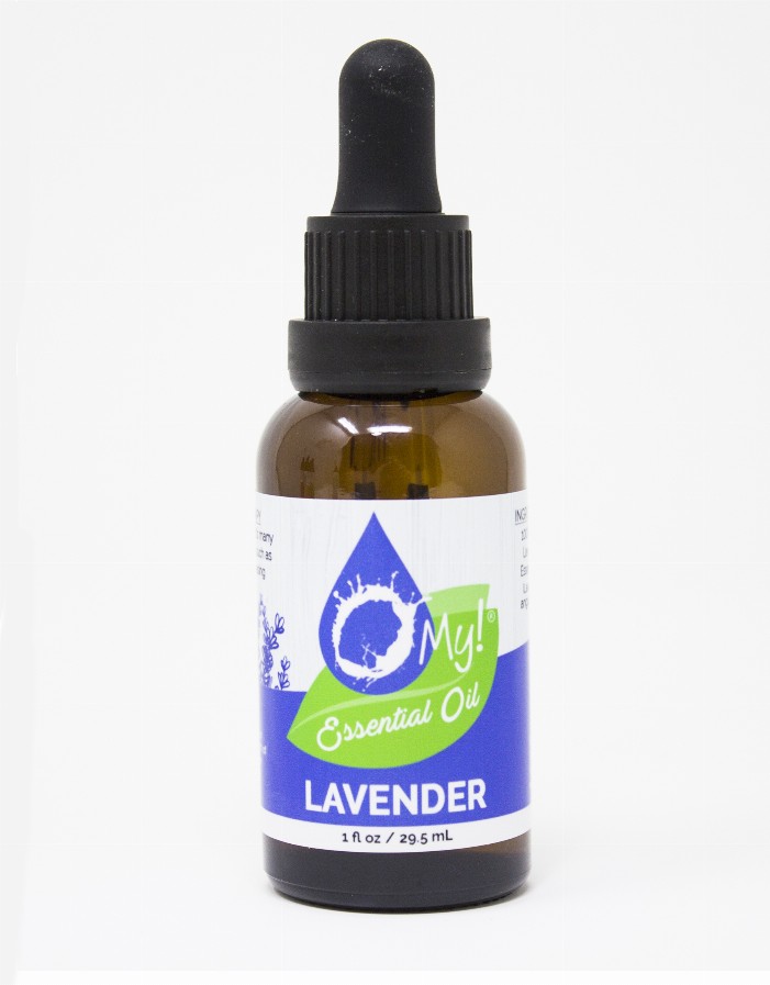 O My! 100% Pure Essential Oils - 1oz Bottle with Graduated DropperLavender