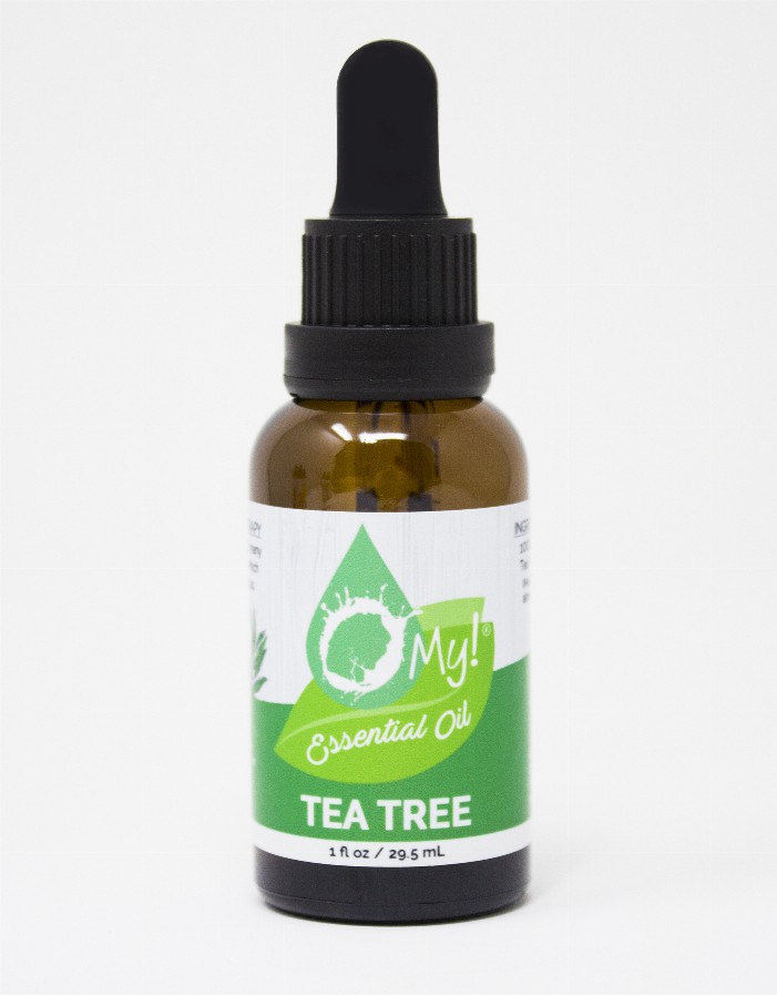 O My! 100% Pure Essential Oils - 1oz Bottle with Graduated DropperTea Tree
