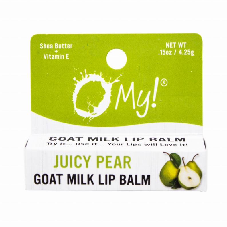 O My! Goat Milk Lip Balm - Single Pack 0.15ozJuicy Pear
