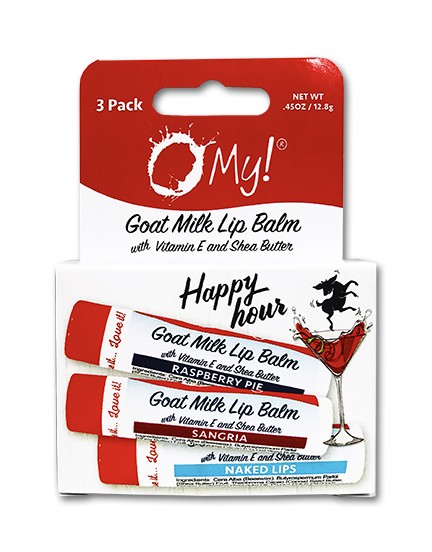 O My! Goat Milk Lip Balm - .45ozHappy Hour