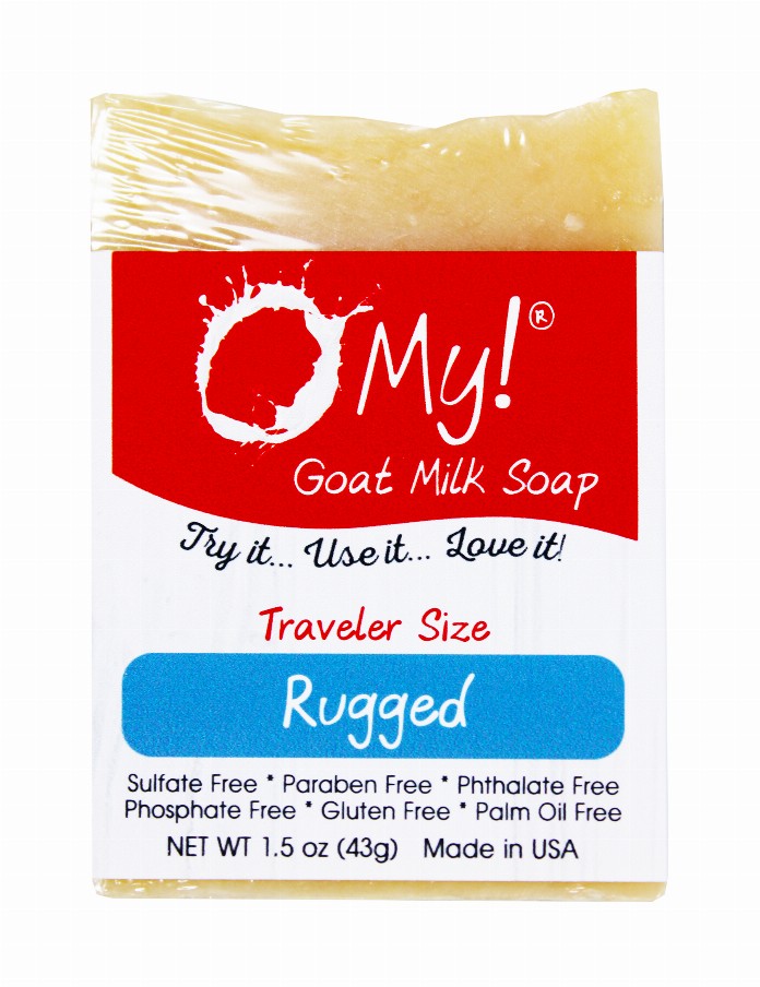 O My! Goat Milk Soap Bar - 1.5oz[Mens] Rugged