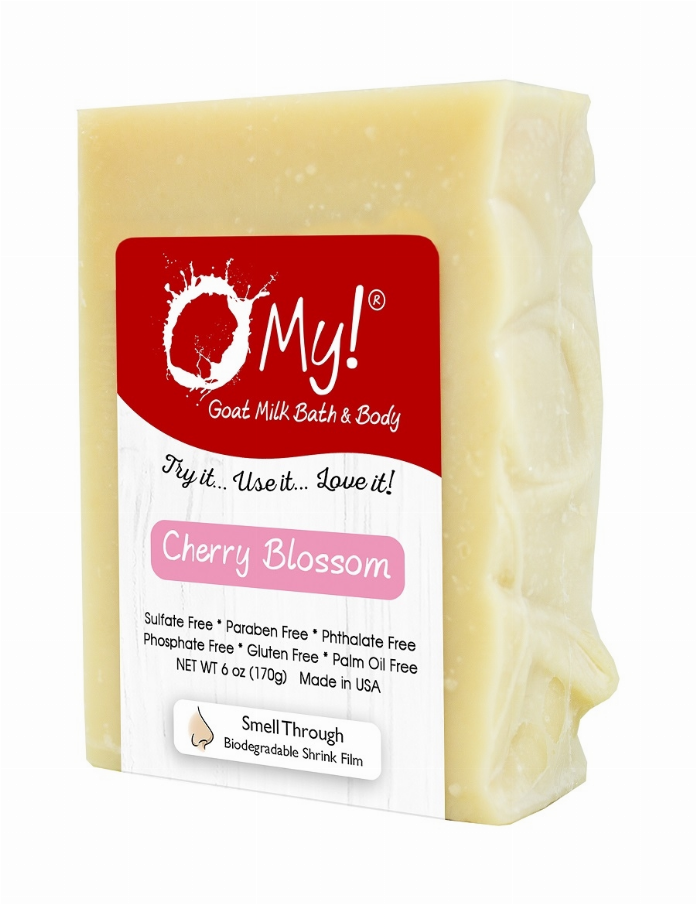 O My! Goat Milk Soap Bar - 6ozCherry Blossom