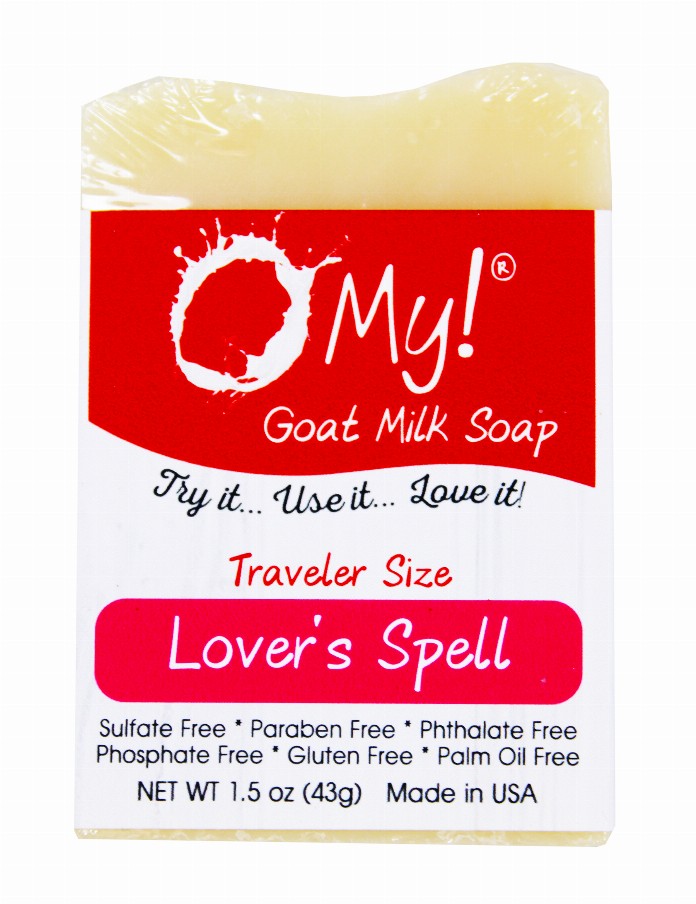 O My! Goat Milk Soap Bar - 1.5oz Traveler BarLovers Spell