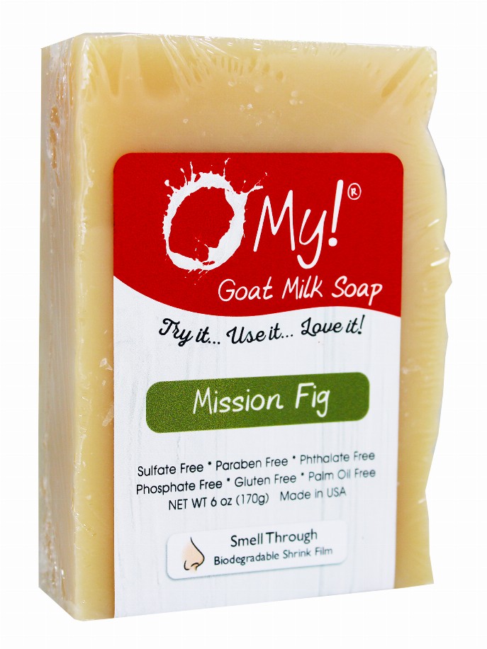 O My! Goat Milk Soap Bar - 6oz BarMission Fig