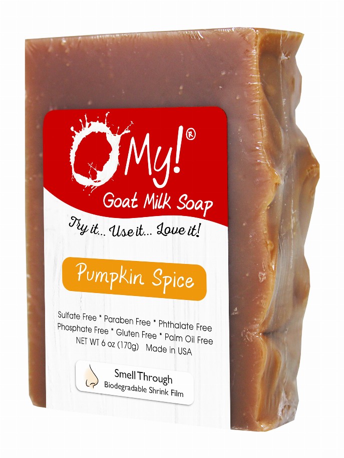 O My! Goat Milk Soap Bar - 6oz Bar[Seasonal] Pumpkin Spice