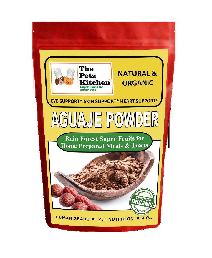 Aguaje Powder - Eye, Skin & Heart Support* The Petz Kitchen Dog & Cat Holistic Super Foods*