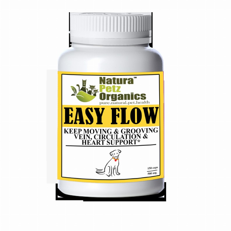 Easy Flow Keep Moving & Grooving - Vein, Circulation & Heart Support* DOG / 150 caps /  500 mg