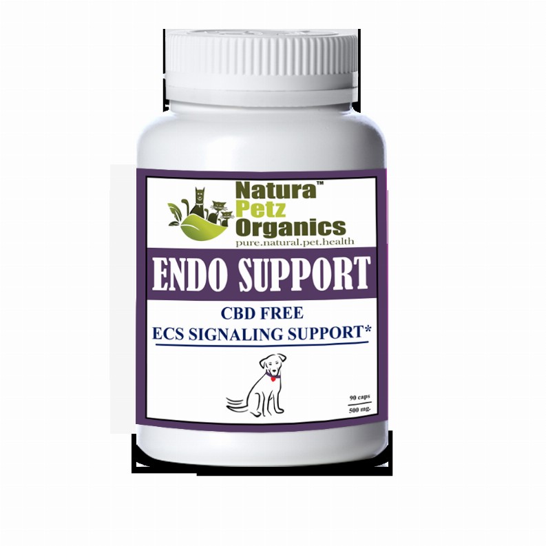 Endo Support Capsules For Dogs And Cats* Endocannabinoid System Support For Dogs & Cats* - 90 Capsules DOG / 500 mg
