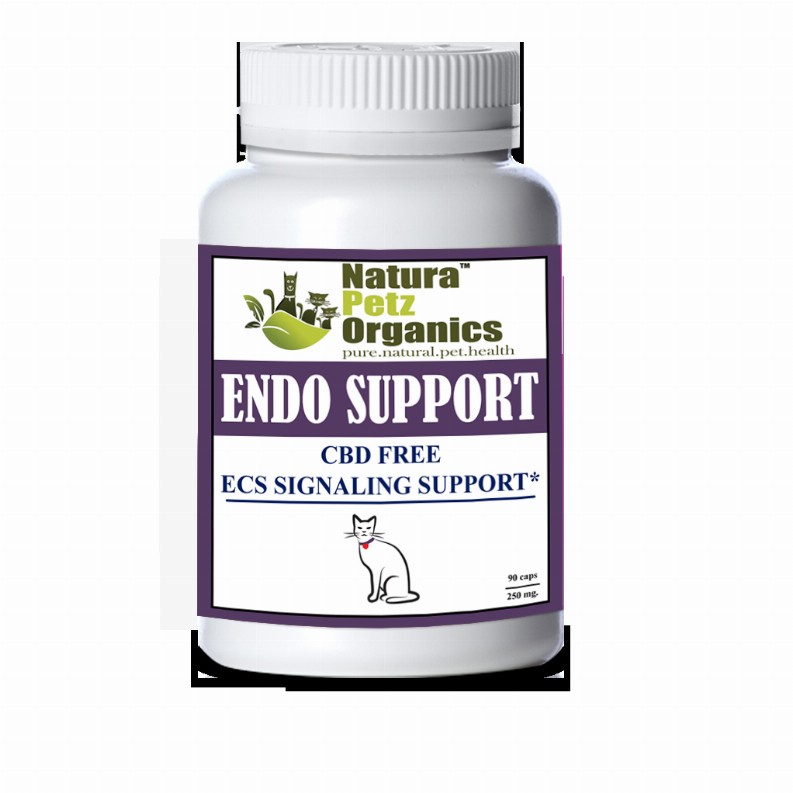 Endo Support Capsules For Dogs And Cats* Endocannabinoid System Support For Dogs & Cats* - 150 Capsules CAT / 250 mg. Capsules