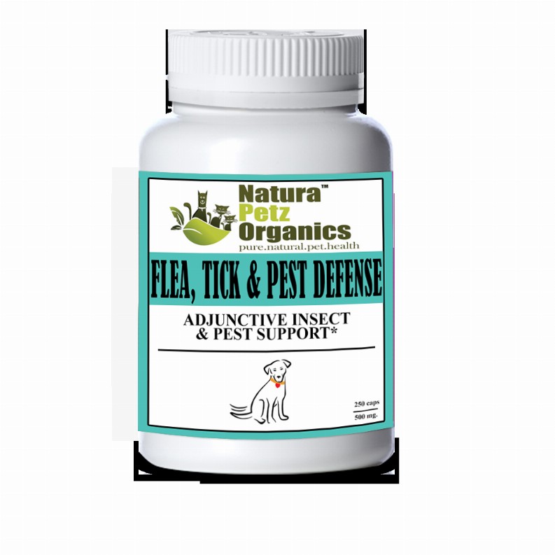 Flea, Tick & Pest Defense Capsules* Adjunctive Insect & Pest Support* - DOG 250 Caps / 500 mg