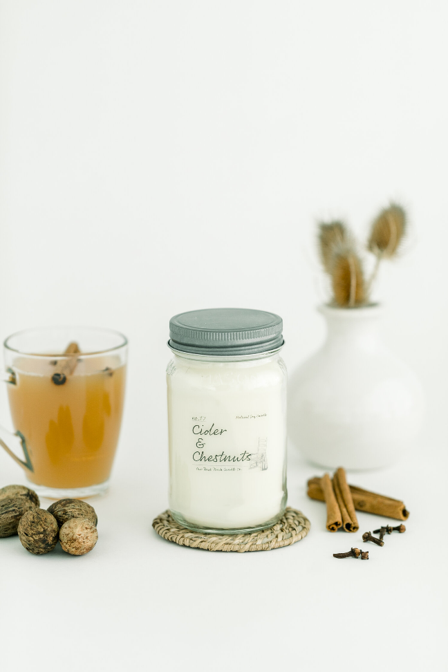 Fall/Winter Collection Candle - 16oz CandlesCider & Chestnuts