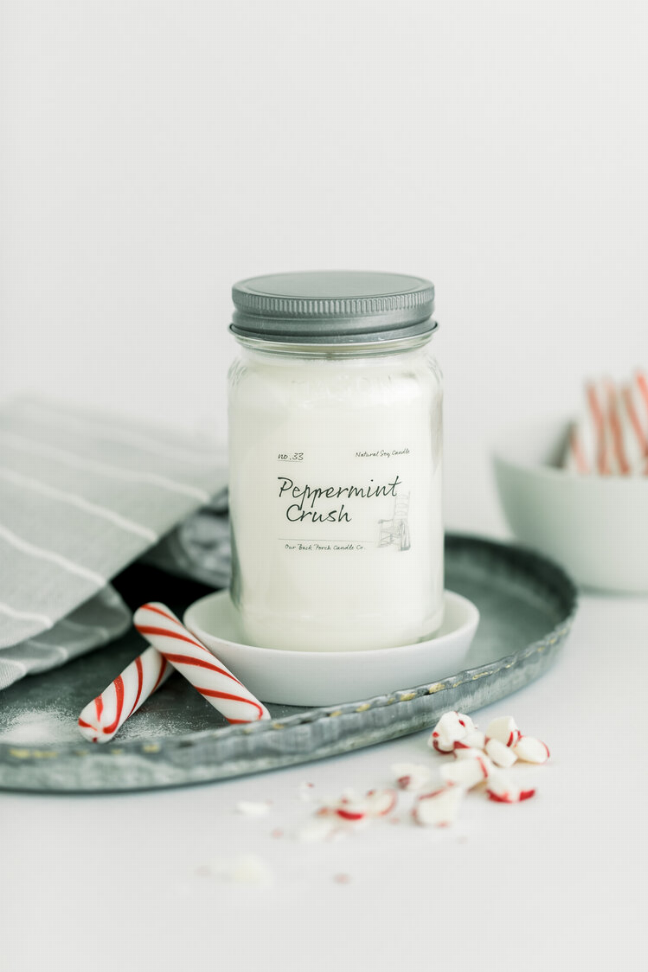 Fall/Winter Collection Candle - 16oz CandlesPeppermint Crush