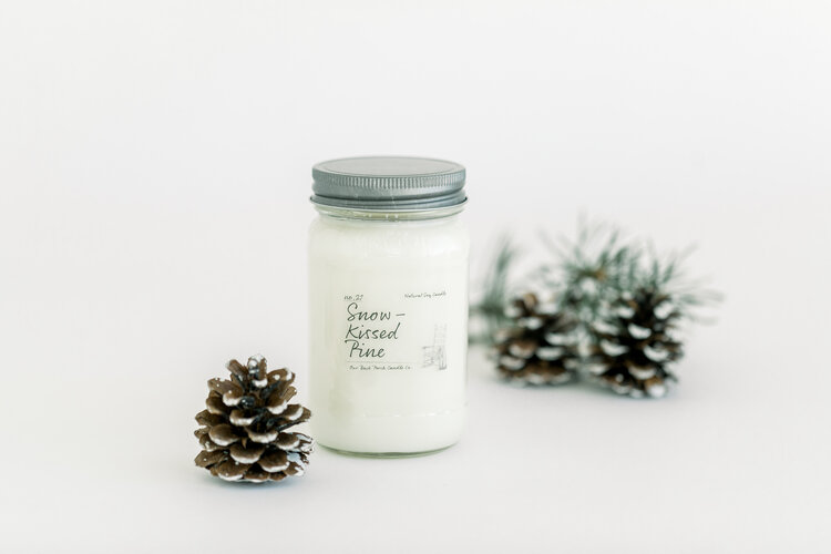 Fall/Winter Collection Candle - 16oz CandlesSnow-Kissed Pine