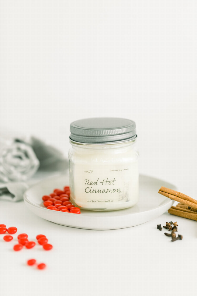From The Kitchen Collection Candle - 8oz CandlesRed Hot Cinnamon