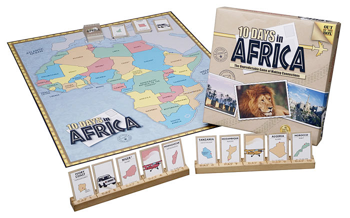 10 Days in Africa Board Game