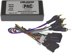 PAC Radio Replacement Interface for Select '06-'17 29-bit LAN GM Vehicles without On-Star