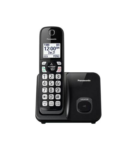 Panasonic KX-TGD510B Expandable Cordless Phone with Call Block (Single Handset)