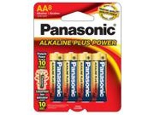 Panasonic Alkaline Size "AA" Plus Power (8-Pack)