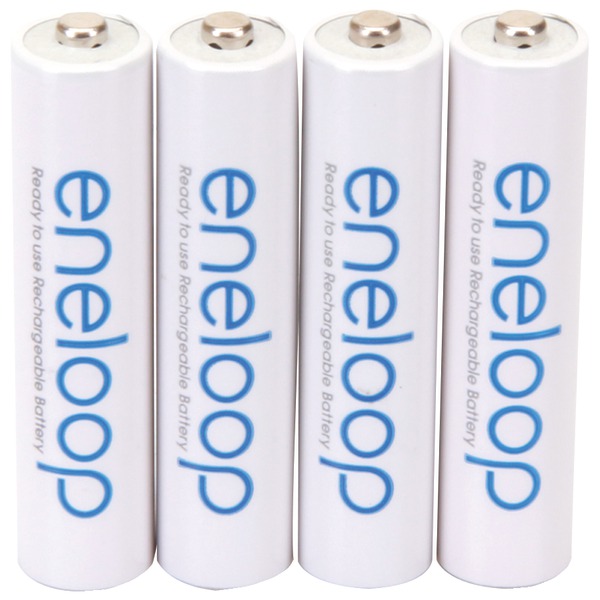 Panasonic Eneloop "AAA" Rechargable Batteries (4-Pack)