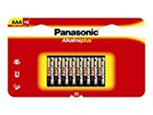 Panasonic Alkaline Size "AAA" Plus Power (16-Pack)