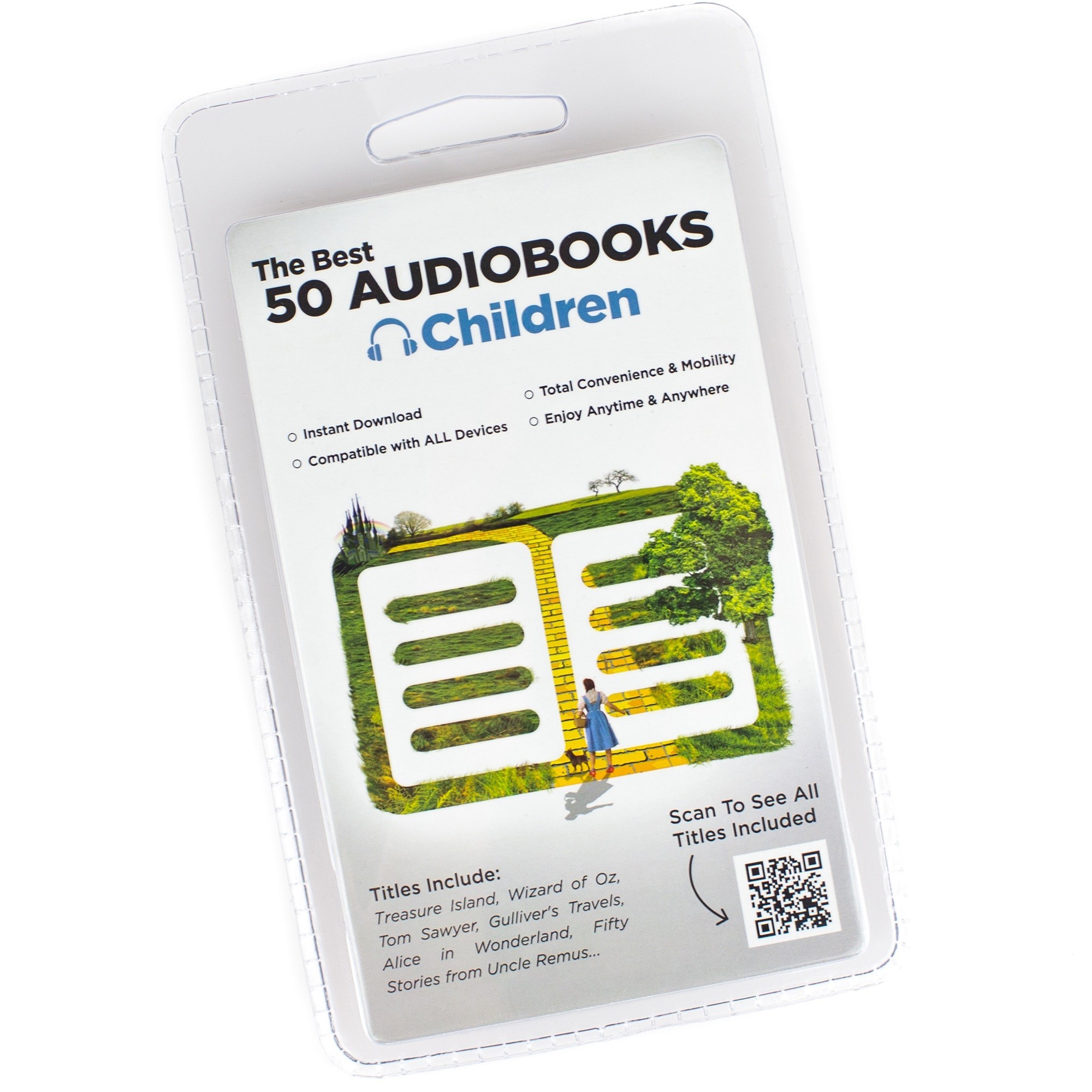Instant Libraries KIAUIL022  50 Kids Audio Books From