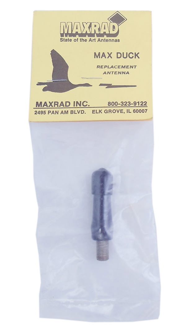 Maxrad - 450-470 Mhz 2" Tall Stubby Rubber Duck Antenna With 5/16" X 32" X 1/2" Threads