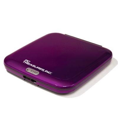 External DVD-ROM Drive - Purple