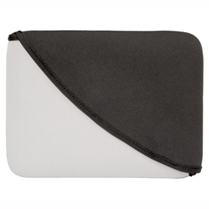 FlipIt! Neoprene Sleeve for 13" MacBook Pro - Gray/White