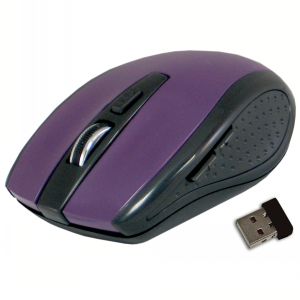 ClickIt! Classic Wireless Mouse - Purple