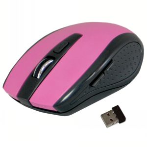 ClickIt! Classic Wireless Mouse - Pink