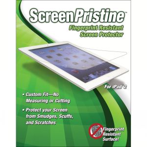 Fingerprint - Resistant Screen Protector for iPad 2 Tablet