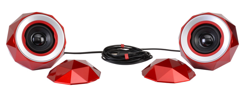 Lyrix Powerball X2 Bluetooth Speaker - Red