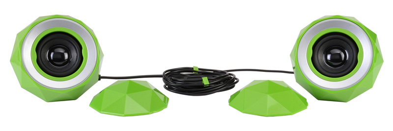 Lyrix Powerball X2 Bluetooth Speaker - Green